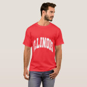 Vintage Illinois Shirt Tシャツ (正面フル)