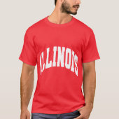 Vintage Illinois Shirt Tシャツ (正面)