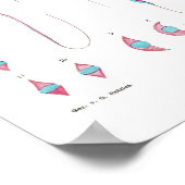 Vintage Illustration Poster ポスター (角)