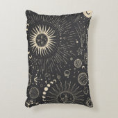 Vintage illustration set of moon phases. Different アクセントクッション (正面(垂直))