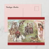 Vintage India ポストカード (正面/裏面)