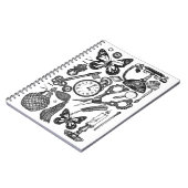 Vintage Ink Antiques Notebook ノートブック (左側)