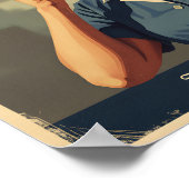 Vintage Inspirational Nurse Poster ポスター (角)