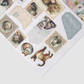 Vintage Inspired Collection of Cat Themed Ephemera 薄葉紙 (詳細)