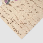 Vintage Inspired Floral Love Letter Decoupage 薄葉紙 (詳細)