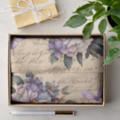 Vintage Inspired Floral Love Letter Decoupage 薄葉紙 (ギフト)