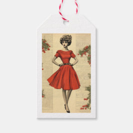 Vintage-Inspired Holiday Gift Tag ギフトタグ