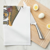 Vintage Iowa Heartland Farm State Pride キッチンタオル (四つ折り)