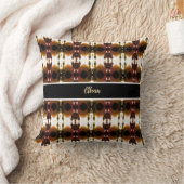 Vintage Iran Isfahan royal mosque クッション (ブランケット)