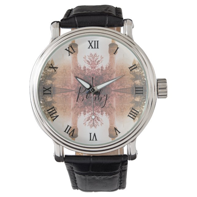 Vintage Iran Isfahan royal mosque 腕時計 (正面)