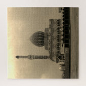 Vintage Iraq Baghdad Buniya Mosque ジグソーパズル (縦)