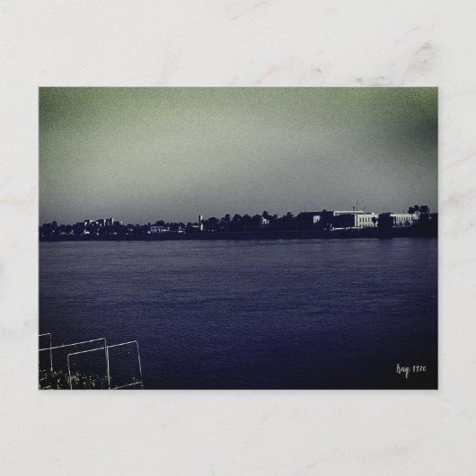 Vintage Iraq Baghdad forat river ポストカード (正面)