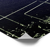 Vintage Iraq Baghdad forat river Poster ポスター (角)