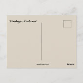 Vintage Ireland  ポストカード (裏面)