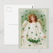 Vintage Irish Angel Postcard ポストカード (正面/裏面)
