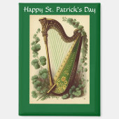 Vintage Irish Harp Magnet マグネット (正面)