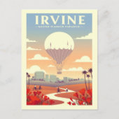 Vintage Irvine California ポストカード (正面)