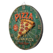 Vintage Italian Pizza ダーツボード (正面右)