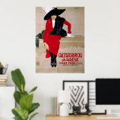 Vintage Italian Shoe Factory Advertisement ポスター (ホームオフィス)