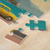 Vintage Italian Summer Puzzle – La Dolce Vita ジグソーパズル (側面)