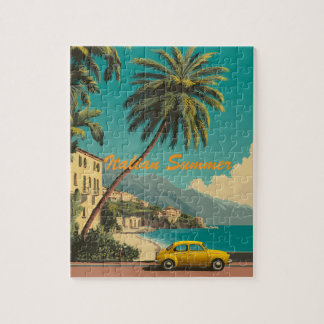 Vintage Italian Summer Puzzle – La Dolce Vita ジグソーパズル