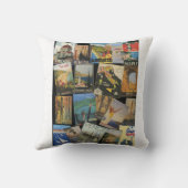 Vintage Italian Travel Posters  クッション (裏面)