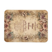 Vintage Italian Wedding マグネット (横)