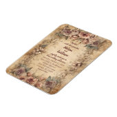 Vintage Italian Wedding マグネット (左側)