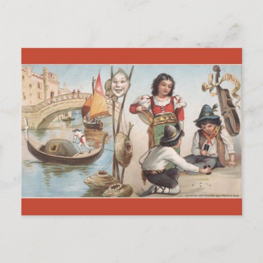 Vintage Italy ポストカード (正面)