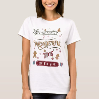Vintage It's The Most Wonderful Time Tシャツ