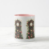 Vintage Ivy Rose Grandfather Clock マグカップ (中央)