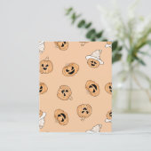 Vintage Jack-o'-Lantern Pumpkin Pattern Scrapbook  (スタンド正面)