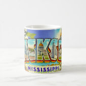 Vintage Jackson Miss Greetings コーヒーマグカップ (中央)