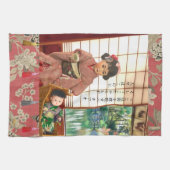 Vintage Japan Ningyo Kitchen Towels キッチンタオル (横)