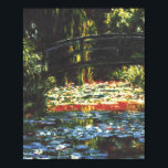 Vintage Japanese Bridge in Giverny Claude Monet ポスター<br><div class="desc">A beautiful print of ''Japanese Bridge in Giverny" - oil on canvas painted by Claude Monet (1840-1926) in 1900. Claude Monet was one of the founders of French impressionist painting and could be described as the cream of the crop.</div>