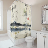 Vintage Japanese Calligraphy Art (11) シャワーカーテン (インサイチュ)