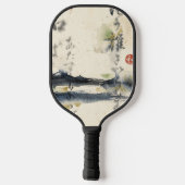 Vintage Japanese Calligraphy Art (11) ピックルボールラケット (裏面)