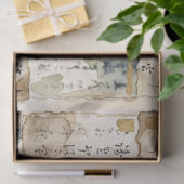 Vintage Japanese Calligraphy Art (2) 薄葉紙 (ギフト)