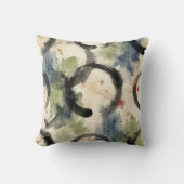 Vintage Japanese Calligraphy Art (3) クッション (正面)