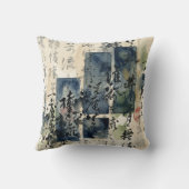 Vintage Japanese Calligraphy Art (4) クッション (裏面)