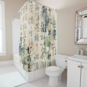 Vintage Japanese Calligraphy Art (5) シャワーカーテン (インサイチュ)