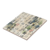 Vintage Japanese Calligraphy Art (5) タイル (側面)