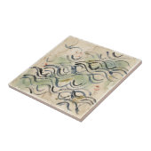 Vintage Japanese Calligraphy Art (6) タイル (側面)