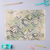 Vintage Japanese Calligraphy Art (6) 薄葉紙 (クラフト)