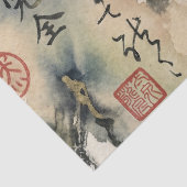 Vintage Japanese Calligraphy Art (8) 薄葉紙 (詳細)