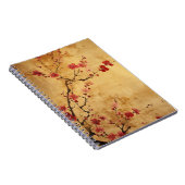 Vintage Japanese Cherry Blossom ノートブック (右側)