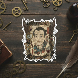 Vintage Japanese Gothic Collage – シール