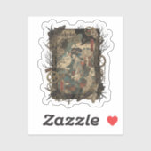 Vintage Japanese Gothic Collage  シール (シート)