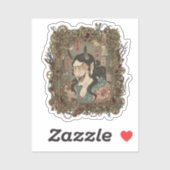 Vintage Japanese Gothic Collage  Sticker シール (シート)