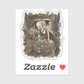 Vintage Japanese Gothic Collage  Sticker シール (シート)